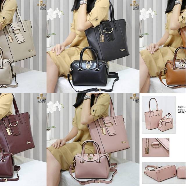 TAS SET MEREK BONIA
SERI: 9418.