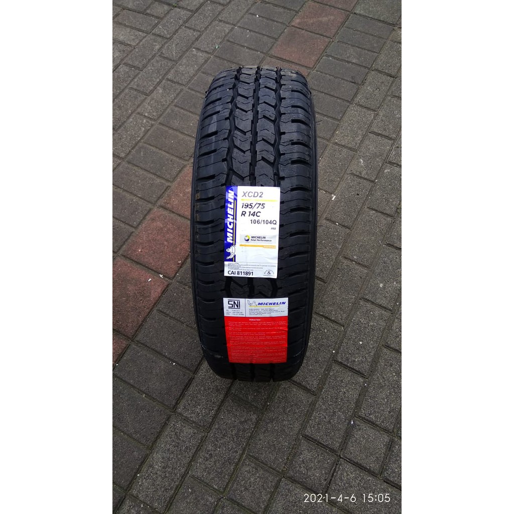 Michelin XCD2 ukuran 195/75 R14 - Ban Mobil