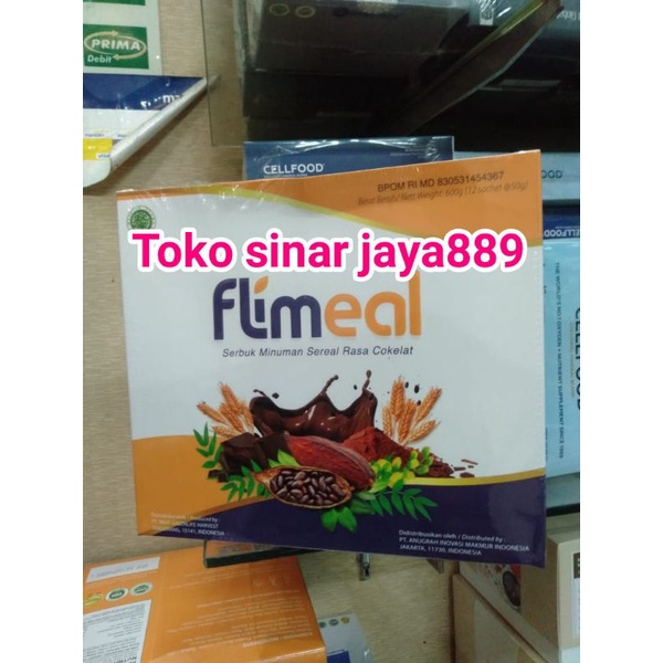 

Flimeal Meal Rasa Coklat detox fiber buang lemak