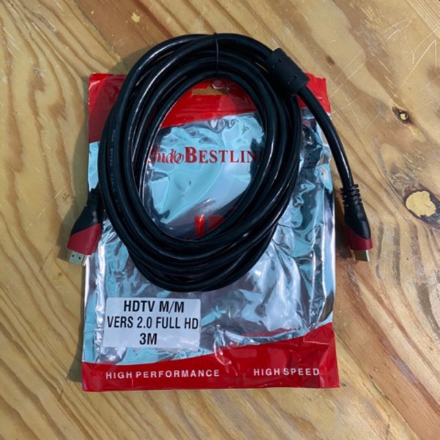 Kabel HDMI 3M Male Versi 2.0 4K - HDMI 3 Meter 4K Bestlink High Speed V2.0