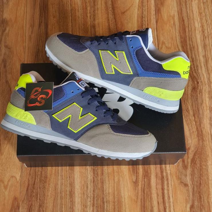 

Terbagus.. New Balance 574 Encap Navy Stabilo