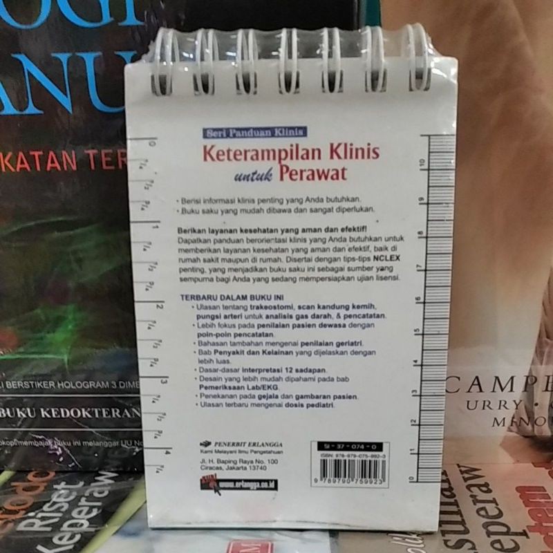 BUKU KETRAMPILAN KLINIS UNTUK PERAWAT SEEI PANDUAN KLINIS EDISI 3 ORIGINAL