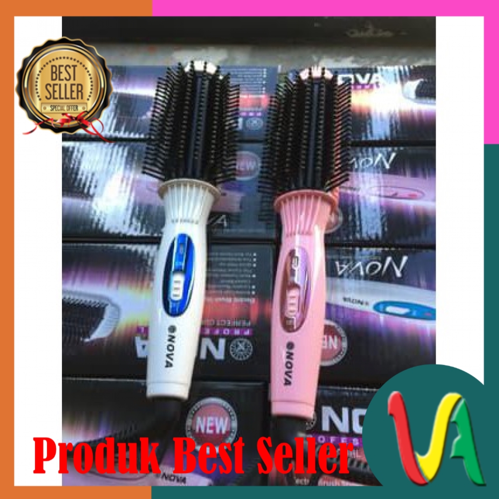 catok sisir blow nova ls 189 hair dryer sisir