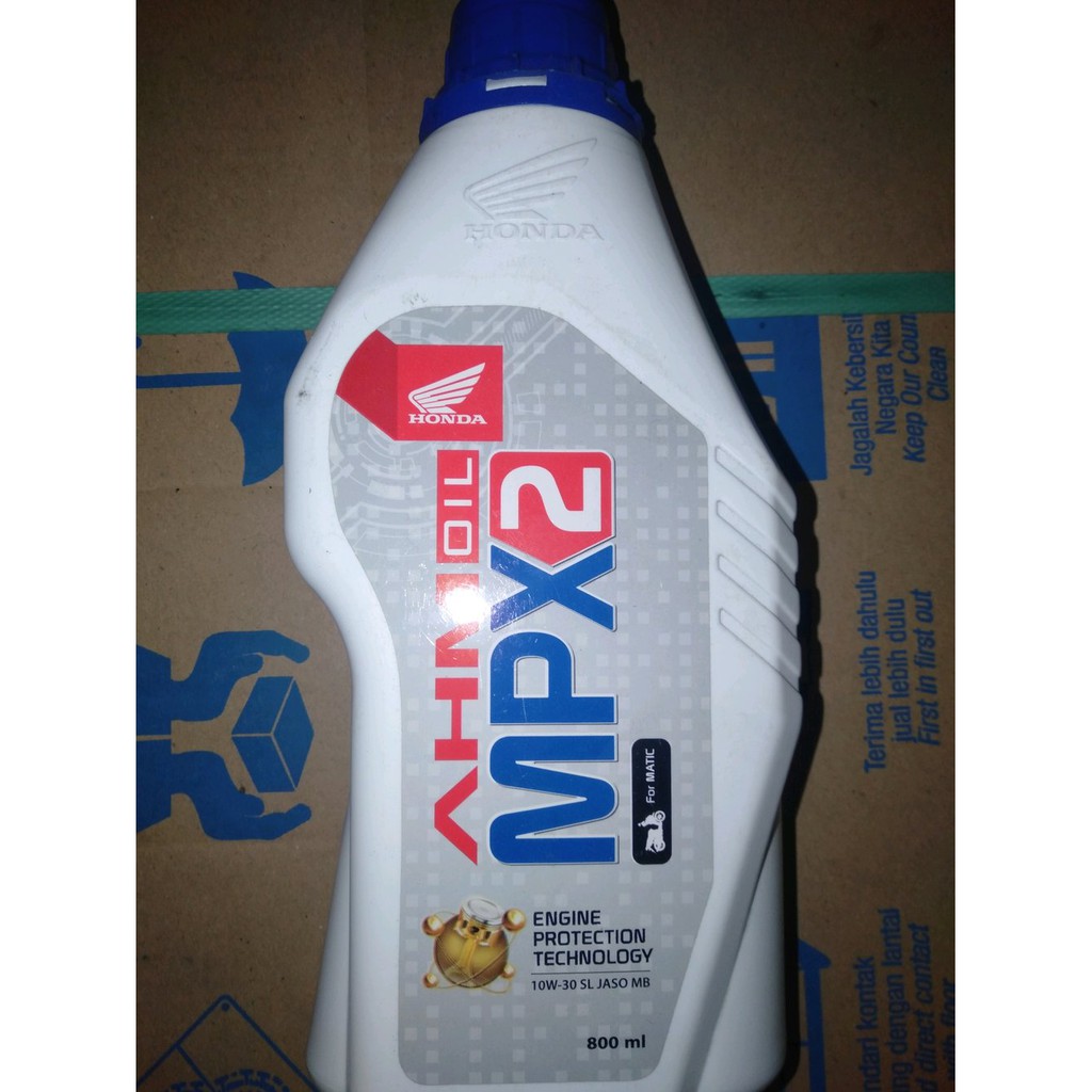 MPX 2 oli matic oli honda