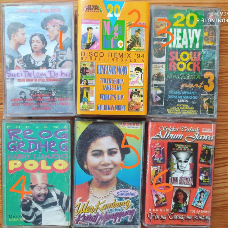 Kaset Pita Album campuran