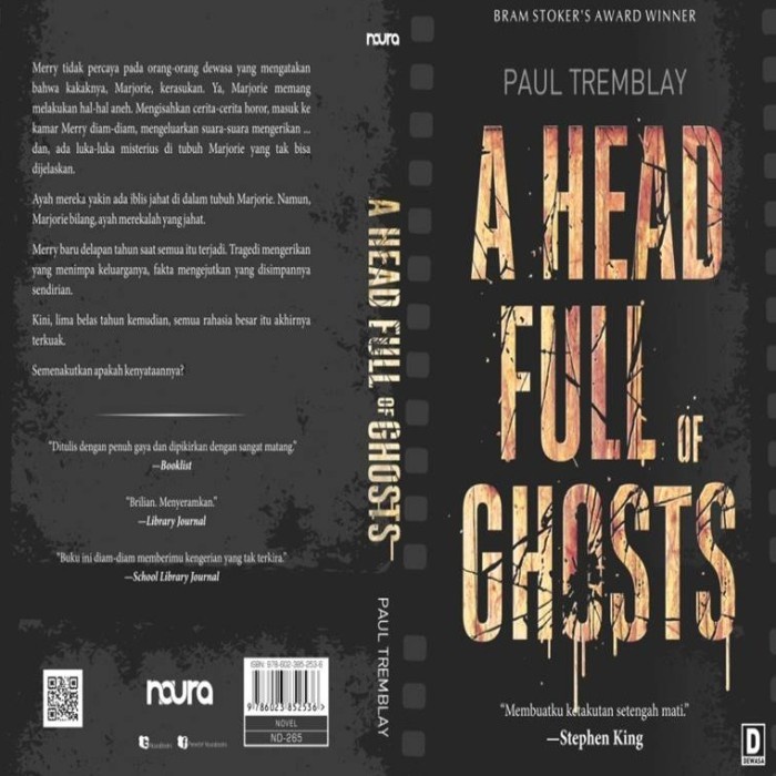 A HEAD FULL OF GHOSTS [Novel]