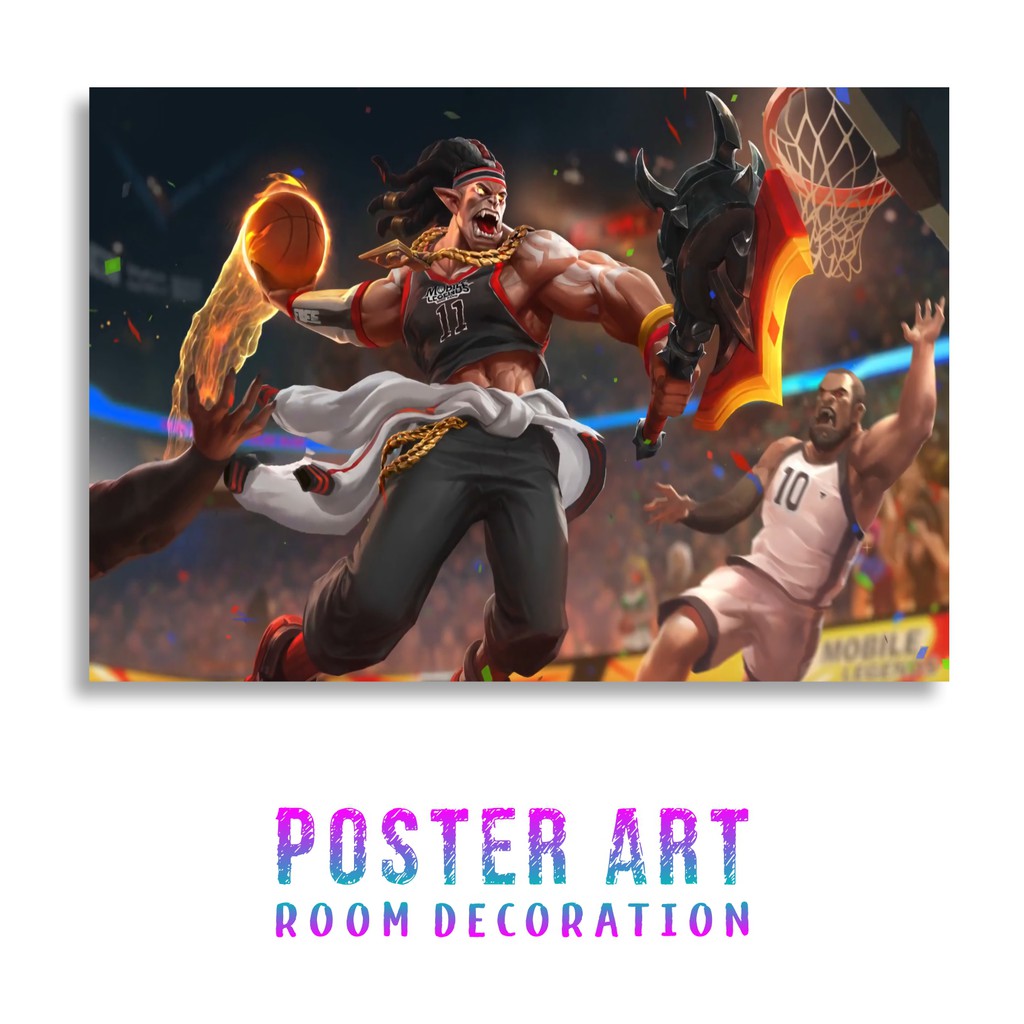 Poster Mobile Legends Balmond Savage Pointguard Shopee Indonesia