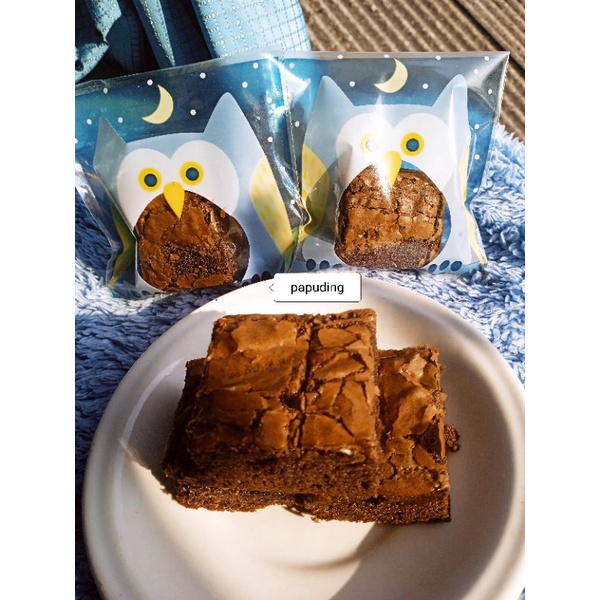 

brownies shiny satuan / snack ultah ulang tahun anak / isian snack box / brownies panggang