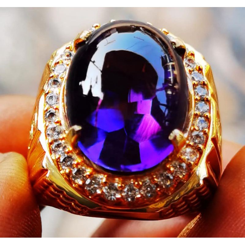 Batu permata kecubung bungur tanjung bintang