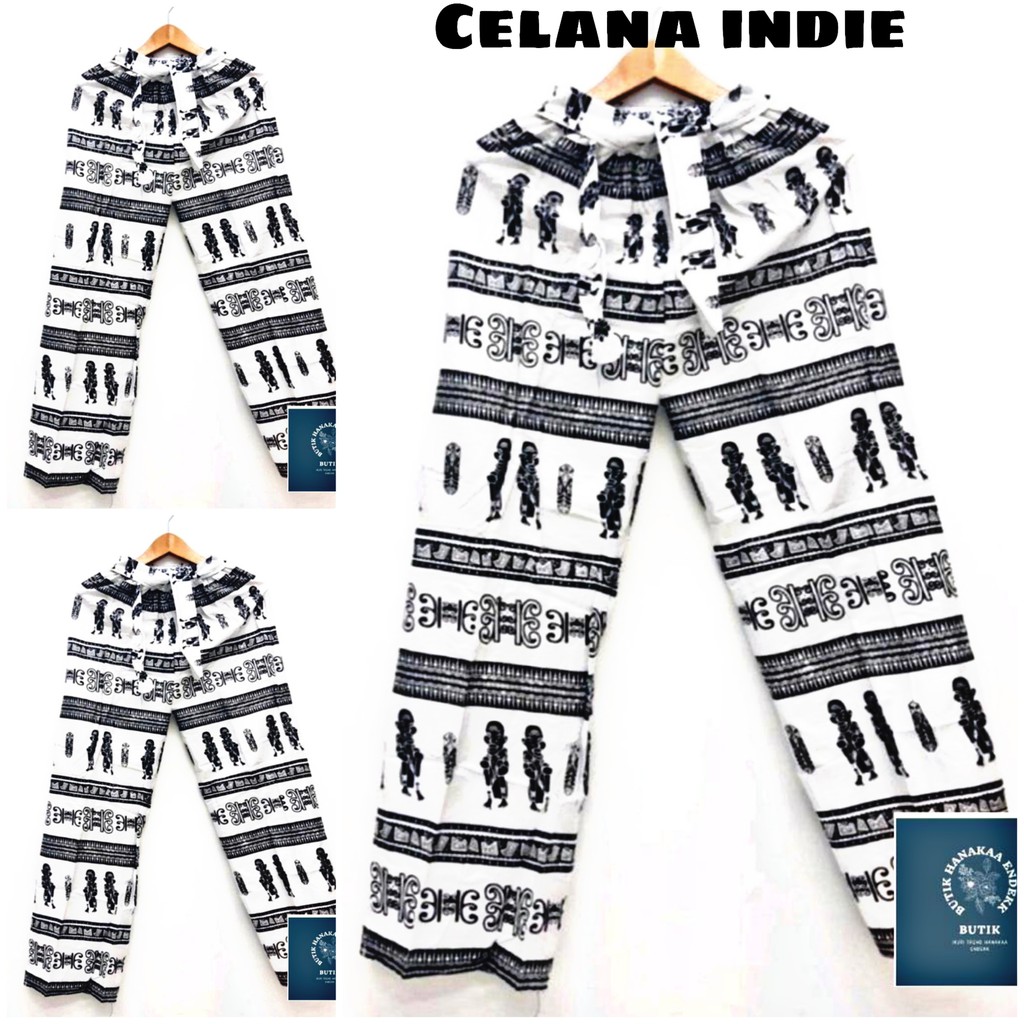 Celana Indie Tali Pria/Wanita (Unisex)