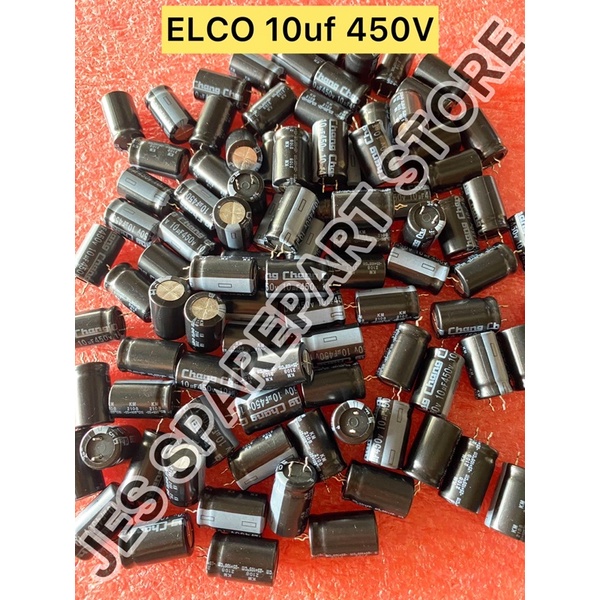 ELCO 10uf 450V