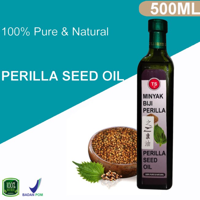 Perilla Seed Oil Minyak Biji Perilla 100% Murni & Alami