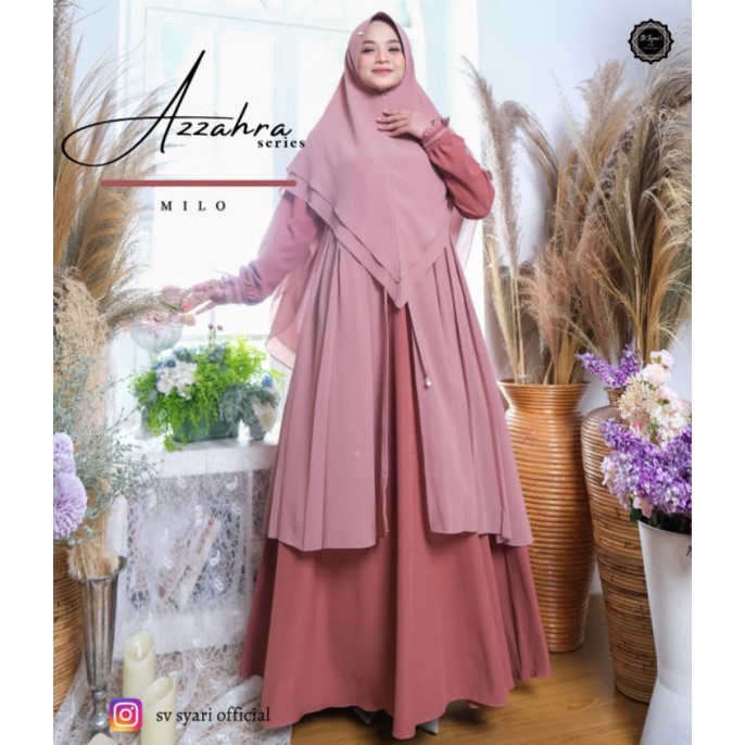 GAMIS PEREMPUAN KEKINIAN AZZAHRA by SV SYARI