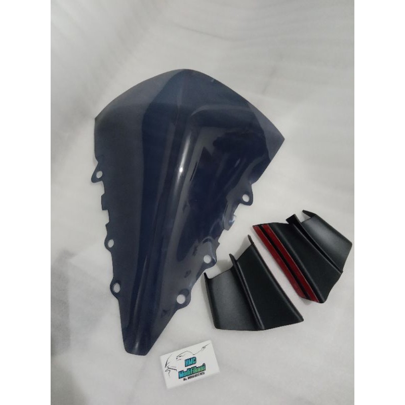visor r15 v2 + Winglet  / aero fairing / aero dinamis