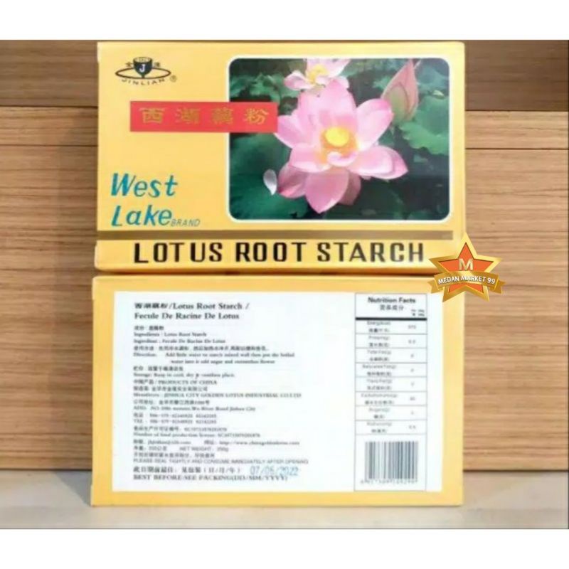 

[100% ORIGINAL] WEST LAKE BRAND | TEPUNG PATI AKAR TERATAI | BUBUK TERATAI | LOTUS ROOT STARCH | AKAR TERATAI | BUBUR TERATAI | WEST LAKE