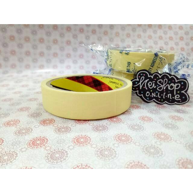 

Lakban Kertas / Solatip Kertas / Masking Tape 24 mm / 1 inch