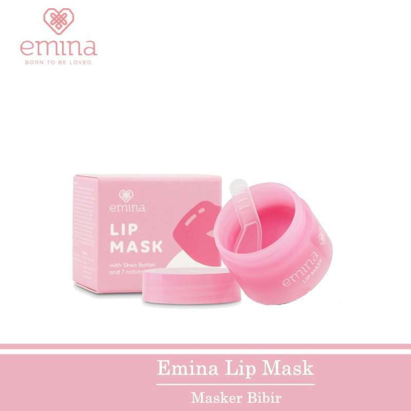 Emina Lip Mask 9gr || Emina Masker Bibir