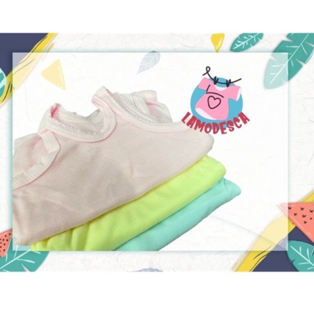 SINGLET BAYI MURAH / KAOS DALAM ANAK / KAOS DALAM BAYI / SINGLET ANAK MURAH