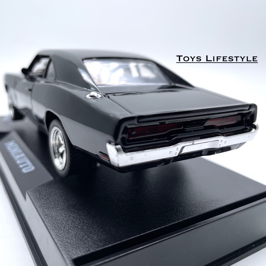 Mobil MiniAuto Diecast Dodge Charger R/T 1970 Fast Furious Skala 1:32