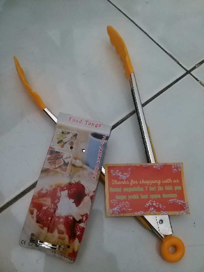 Penjepit Makanan Bahan Nylon Food Grade Untuk Capit Bbq Dll