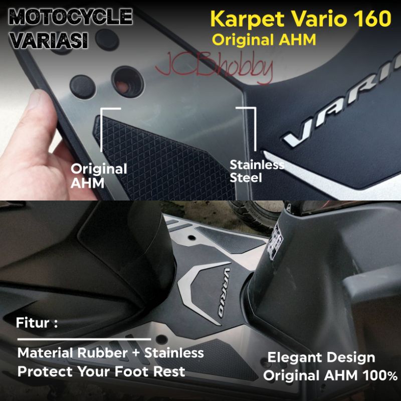 Karpet Vario 160 Karpet Pijakan Kaki Vario 160 Bordes Vario 160 2022