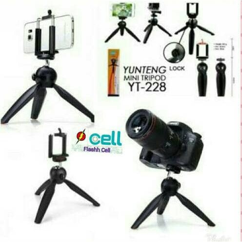 Mini Tripod Yunteng YT 288 + Holder U