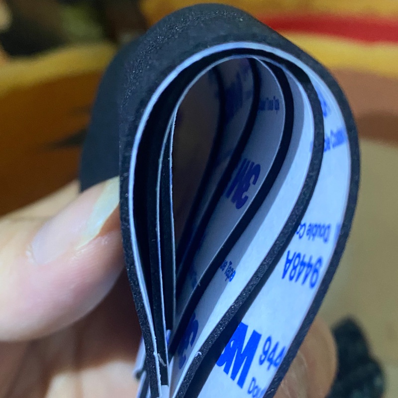 10pcs / Pak Pad Skateboard Jari Lebar Anti slip Warna Hitam Dengan Perekat 3M