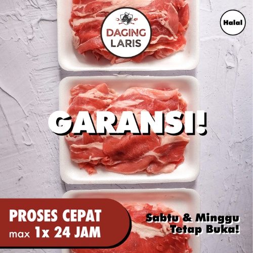 

Daging Slice 1kg 500gr Yoshinoya Sliced Beef Beff Daging Laris