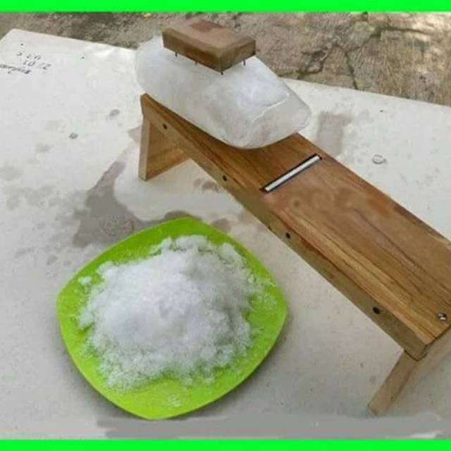 

Serutan es manual