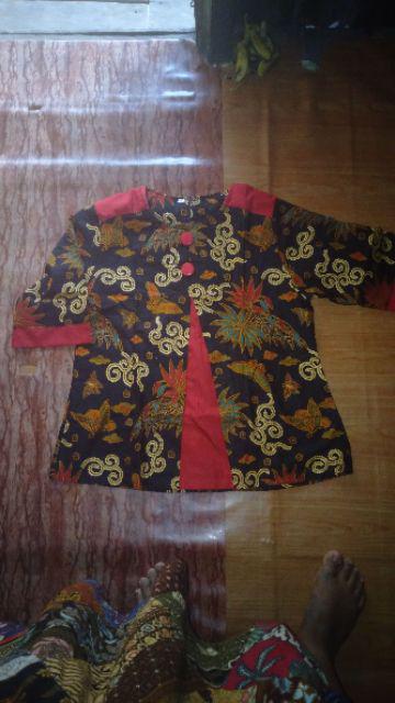 Batik Couple 263 Sarimbit Pria Wanita Terusan Dress (tidak Termasuk Anak)