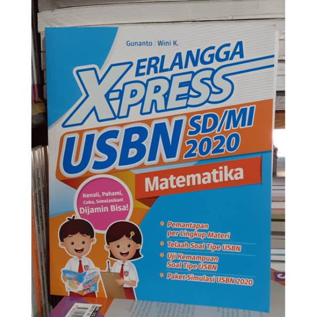 Erlangga Xpress Usbn Sd Mi Matematika 2020 Plus Kunci Jawaban