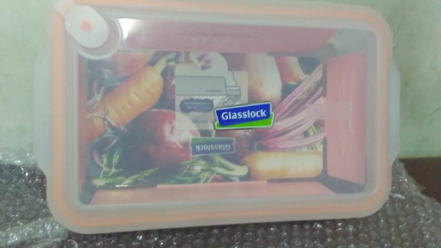 Tempat Makan 2.25 Ltr Glasslock Oven Bakeware Wadah Makan Lunch Box