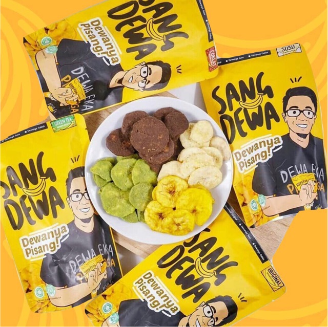 

SANG DEWA KERIPIK PISANG ! DEWANYA PISANG ! CEMILAN ENAK, CEMILAN MURAH, CEMILAN SEHAT