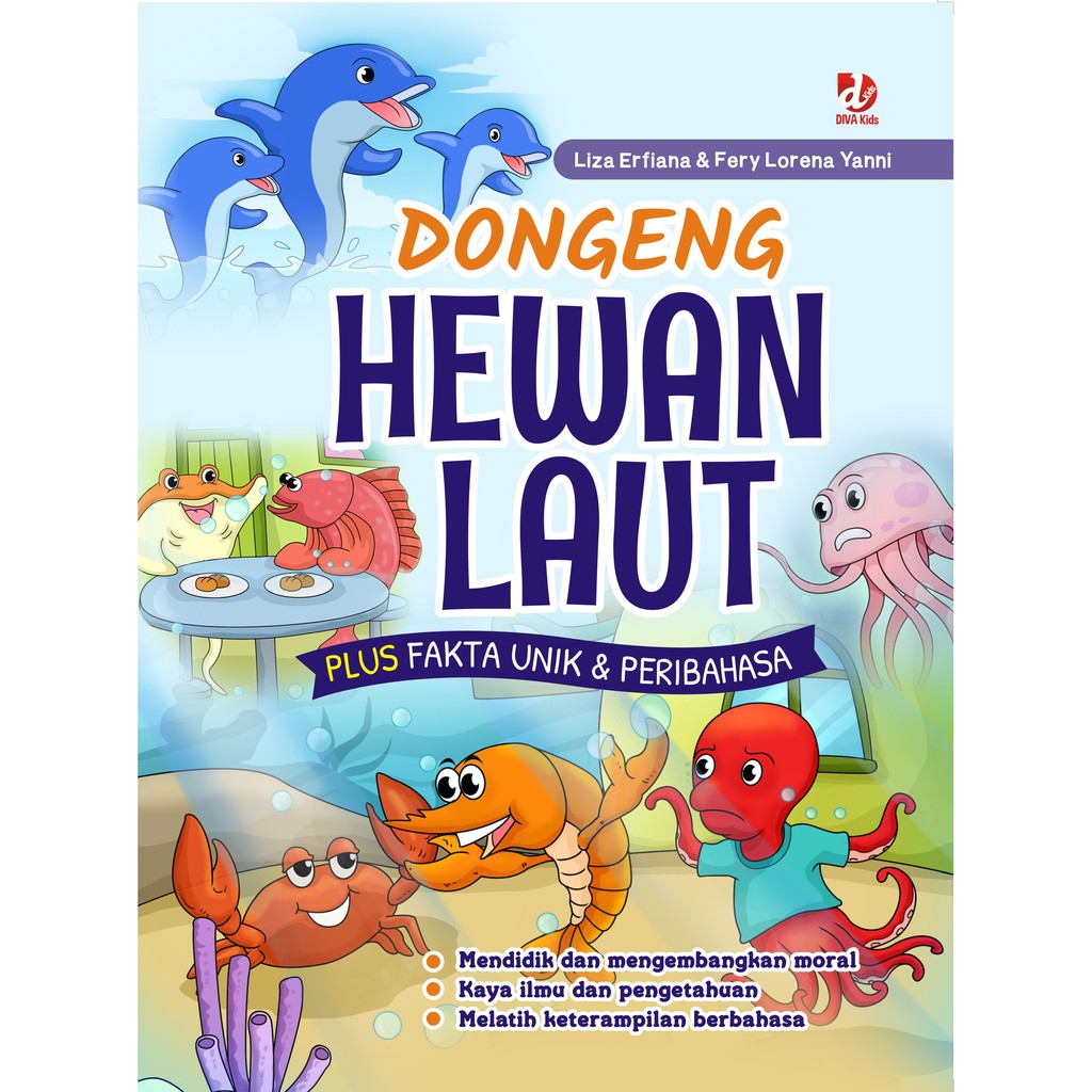 

Buku Dongeng Hewan Laut - Diva Press