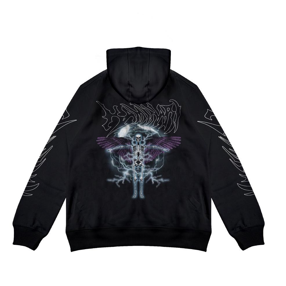 ATG.20Au22ᴱ– GRDT Kaminari Hoodie Black