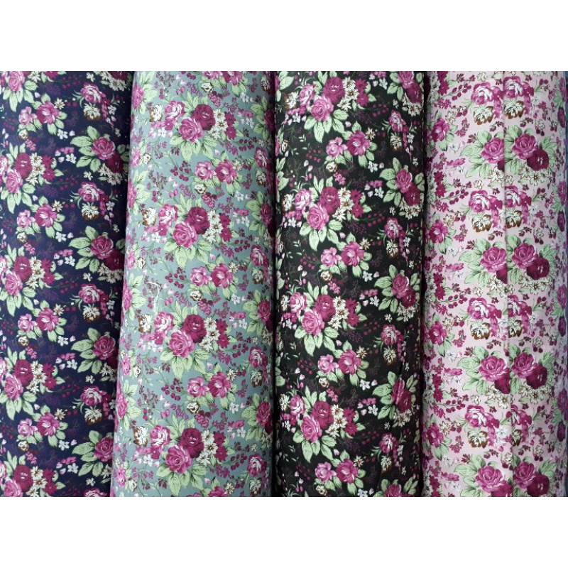 Bahan Kain Cotton KAHATEX Sprei Meteran