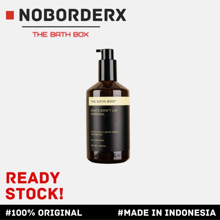 The Bath Box Goats Don't Lie