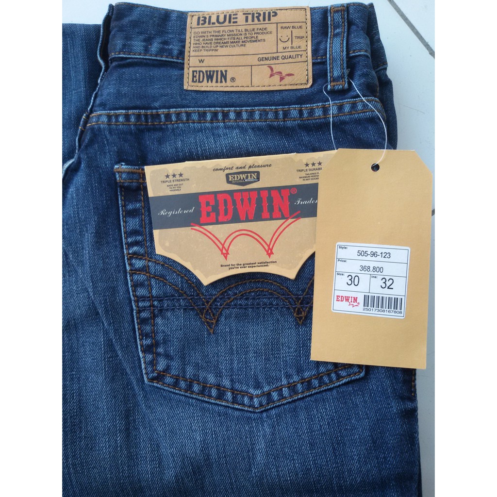 EDWIN BLUE TRIP JEANS