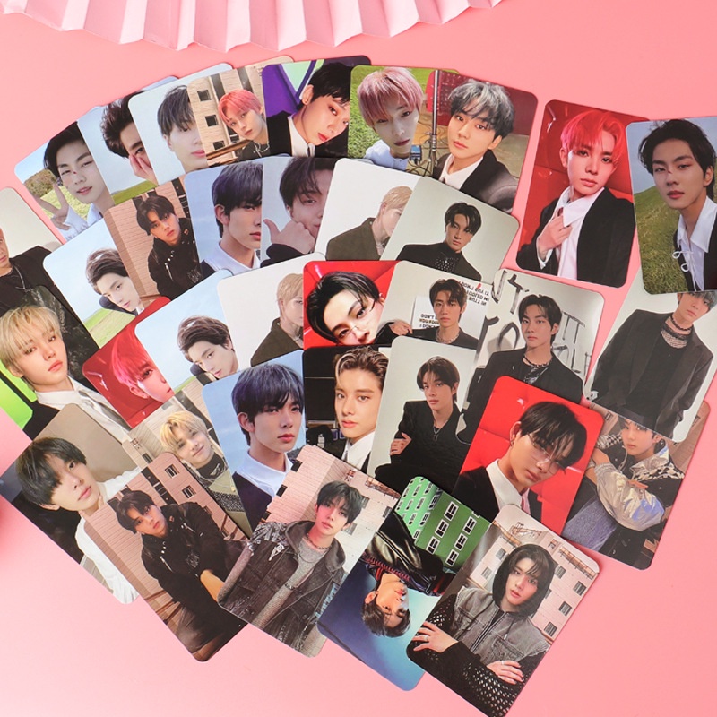 7pcs / Set Kartu Lomo Foto Kpop Enhypen Dimension Untuk Koleksi Fans