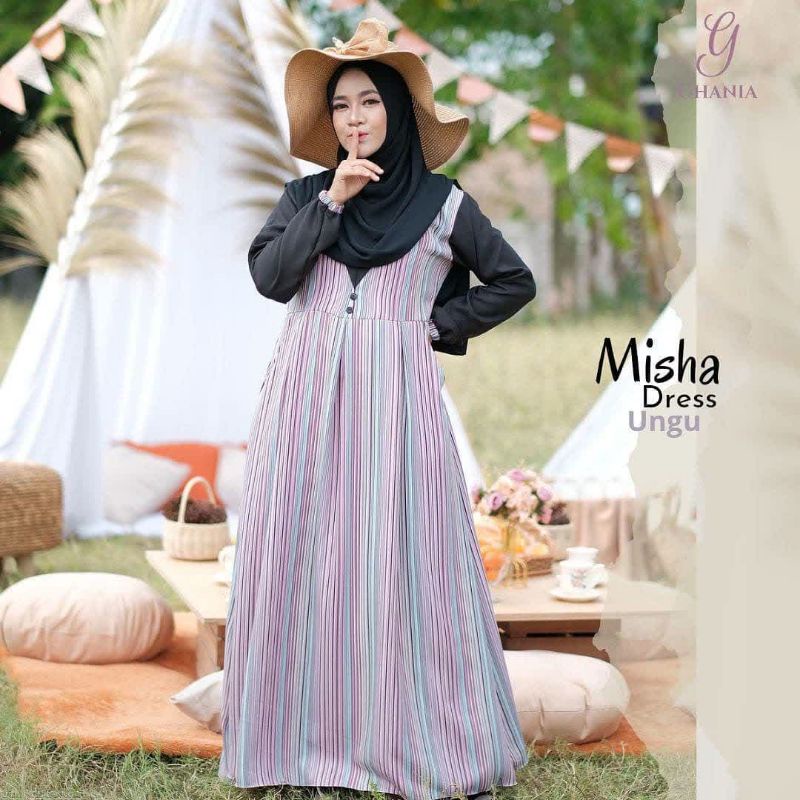 Kain Shakila Motif Pelangi harga setengah meter