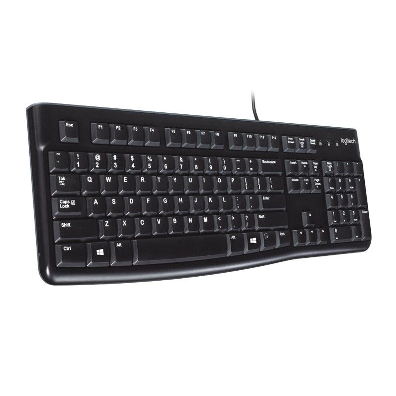 Logitech Keyboard K120 kabel - Keyboard Logitech Murah K 120 cable
