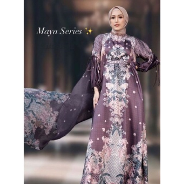 Maya dress Vanilla hijab