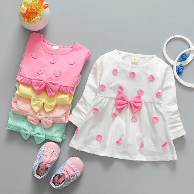 Dress bayi/dress anak/baju bayi import/dress import/atasan anak/baju anak import/baju anak/rok bayi