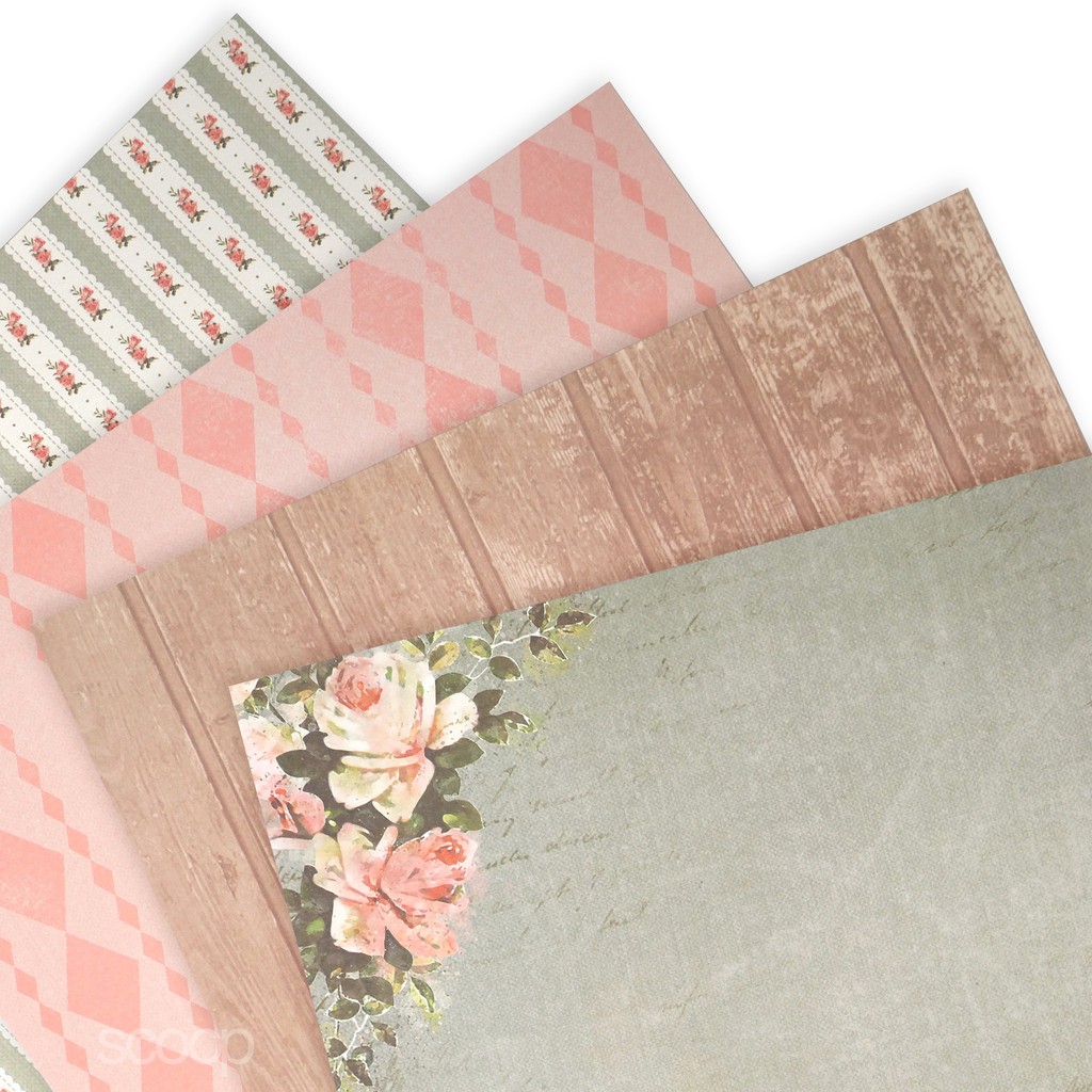 

Scoop SCRAPBOOK PAPER 30.5x30.5cm Flower 63090101