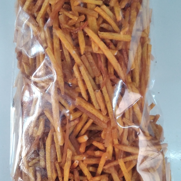 KERIPIK TALAS 250gr / KERIPIK TALAS BOGOR / KERIPIK TALES ASIN / Stick Talas Kunyit