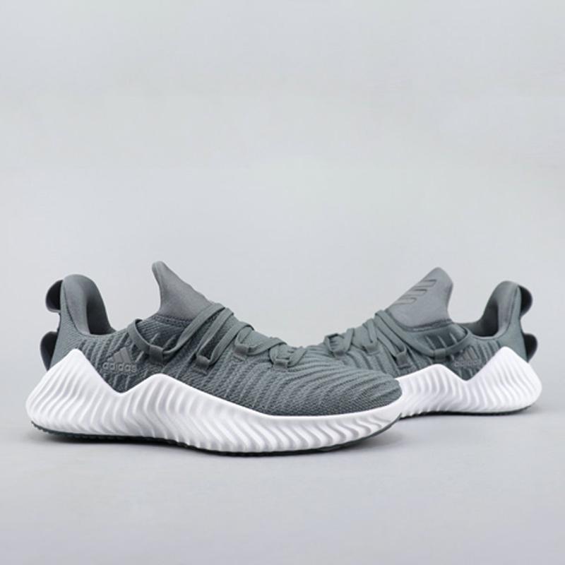  Adidas  Alphabounce  Beyond  M Men Sepatu  Lari Olahraga Abu 