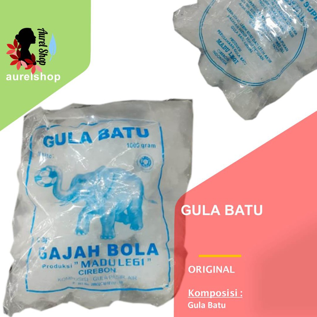 

Gula Batu kemasan 1 kg