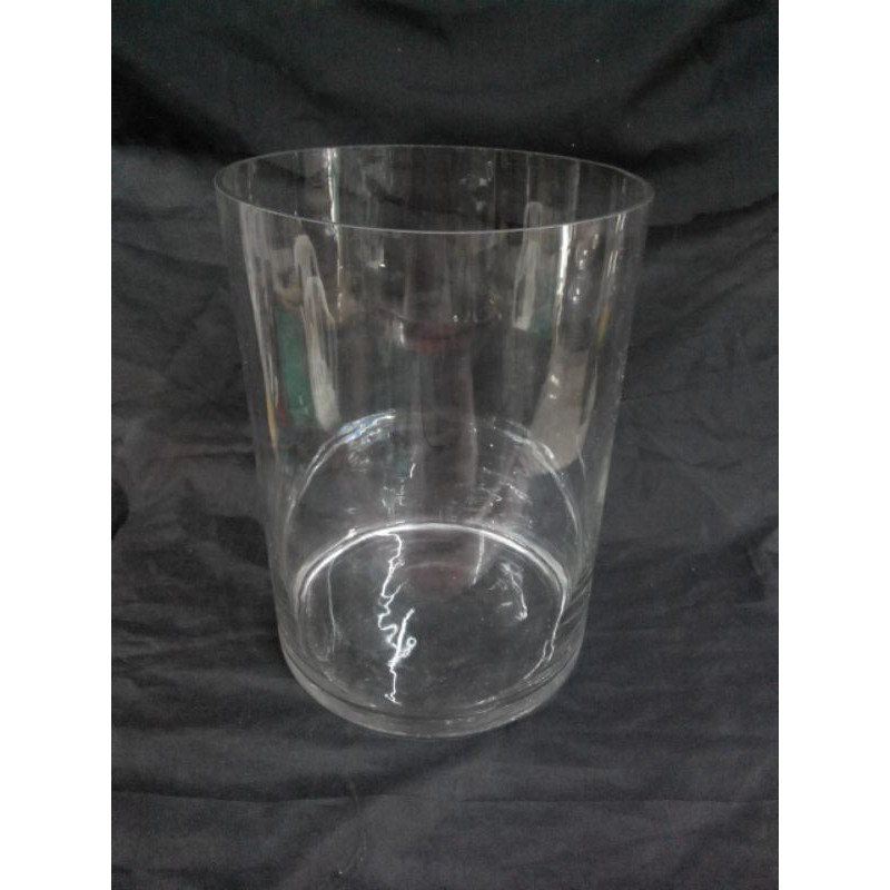 Vas Bambu 20x28 / Vas Kaca / Vas Bunga / Aquarium Kaca