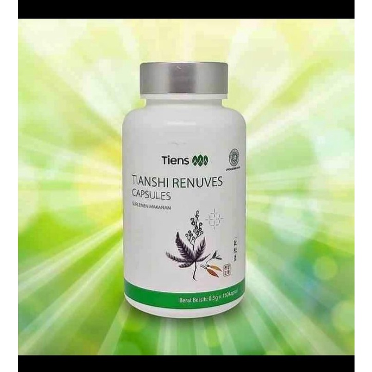 Tianshi Renuves Capsul Mata Minus Tiens 150 Kapsul Segel Original 100%