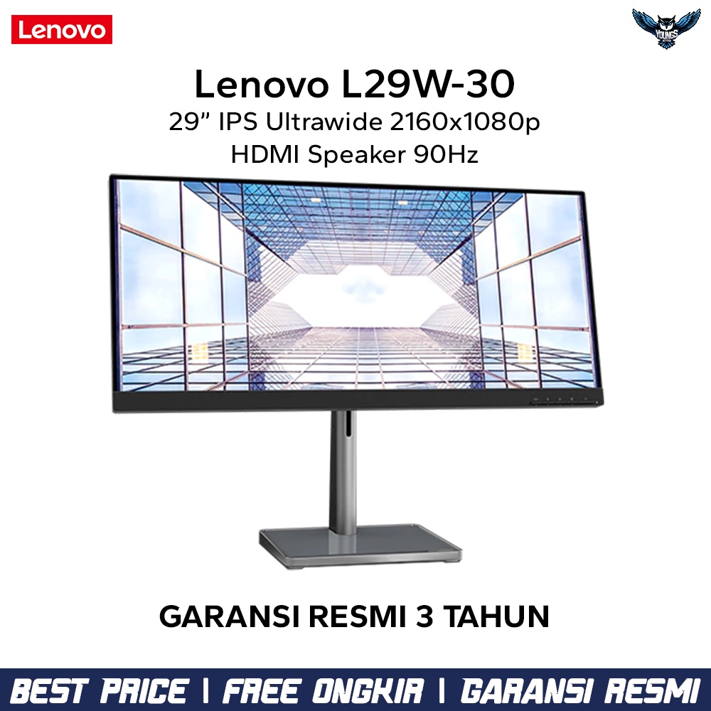 LED Lenovo L29W-30 29&quot; IPS 2K 3-Side NearEdgeless | Monitor Ultrawide